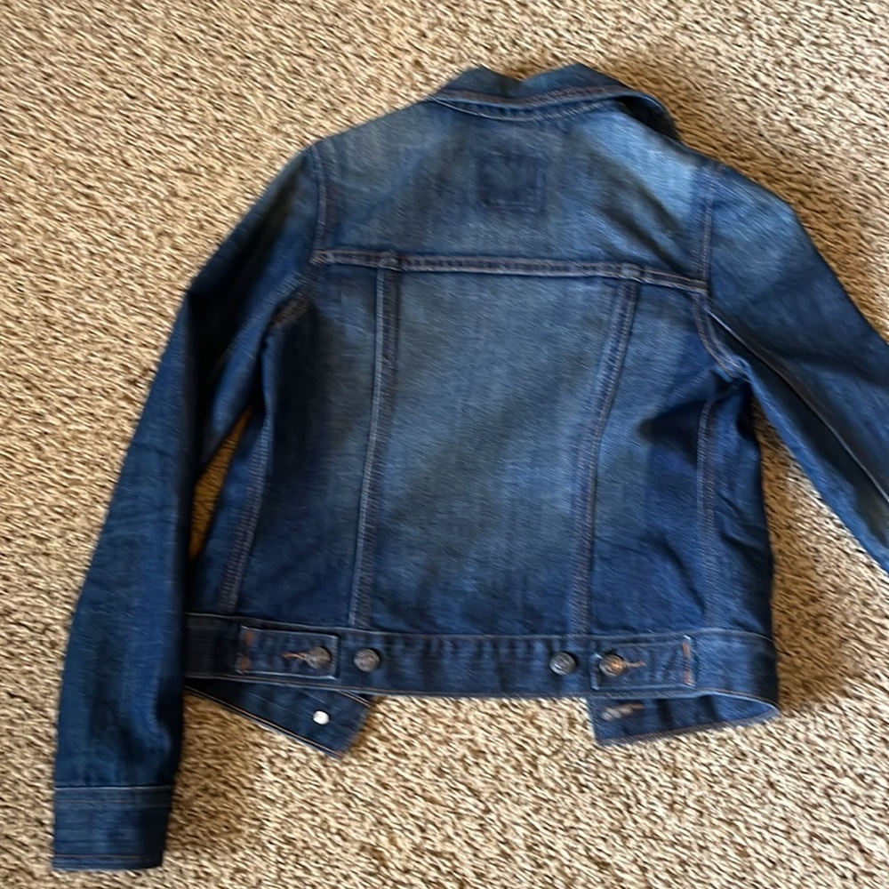 Old Navy Dark Wash Denim Jacket - Picture 4 of 4